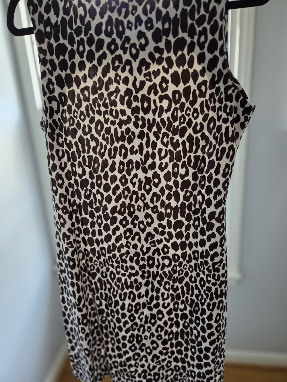 Jude Connally Black and White Leopard Print  Dress - Picture 3 of 5
